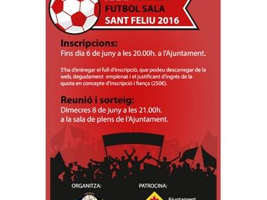 XXXI Torneig de futbol sala Sant Feliu 2016